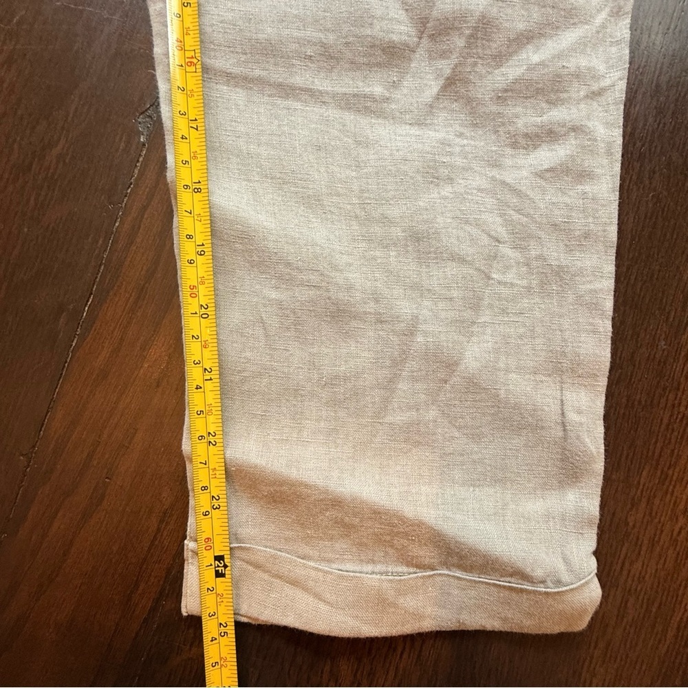 Lucky Brand 🍀 Linen Drawstring Pants (M) - Picture 7 of 8